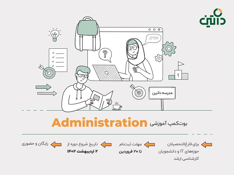 برگزاری بوت کمپ آموزشی Administration مدرسه داتین در روزهای آغازین 1402