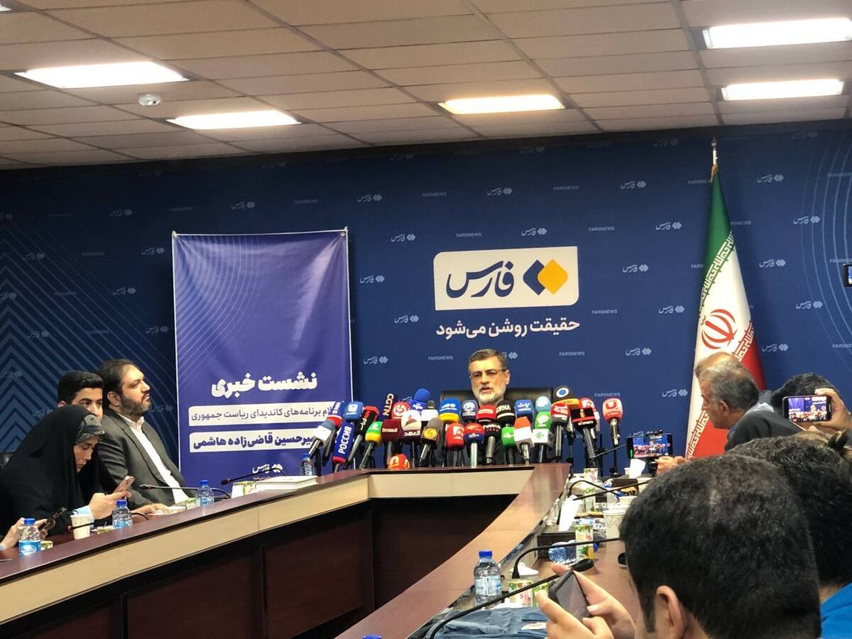  قاضی‌زاده هاشمی: نماینده گفتمان دولت شهید رئیسی هستم
