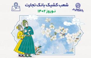 اعلام اسامی شعب کشیک بانک تجارت در تعطیلات نوروز 1402