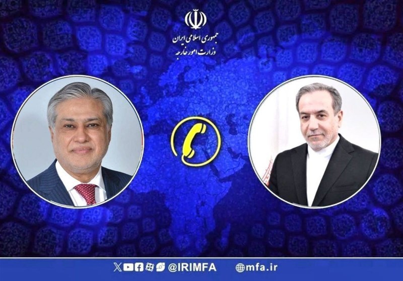  تماس تلفنی معاون نخست‌ وزیر پاکستان با عراقجی 