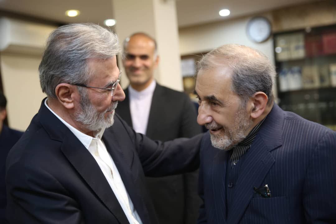 دیدار ولایتی با دبیرکل جنبش جهاد اسلامی فلسطین