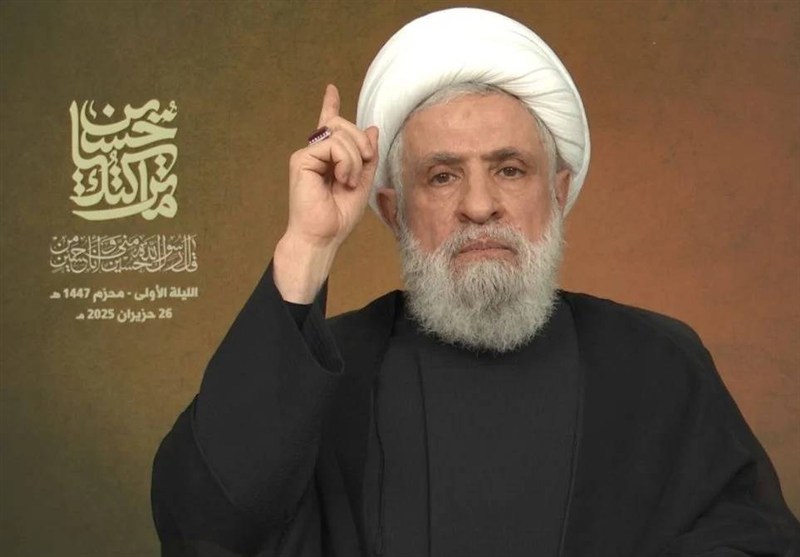 سخنرانی قاطع شیخ نعیم قاسم فضای مذاکرات لبنان و آمریکا را تحت تأثیر قرار داد