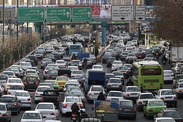 وضعیت ترافیکی و تردد در بزرگراه‌های پایتخت