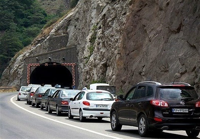ترافیک پرحجم در هراز و کندوان