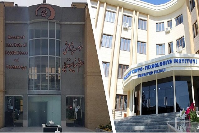 همکاری مؤسسه پژوهشی علوم و صنایع غذایی با مؤسسه فناوری شیمیایی تاشکند