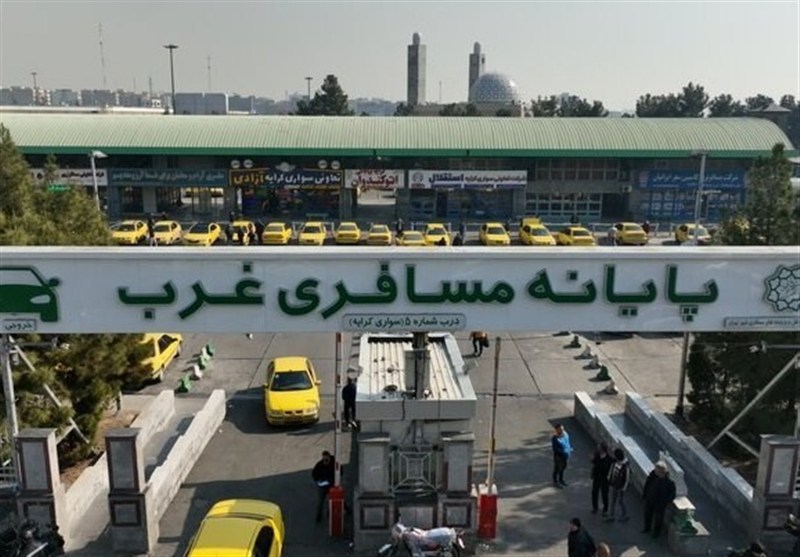 تعطیلی پایانه مسافربری غرب تهران به مناسبت یوم‌الله 22 بهمن