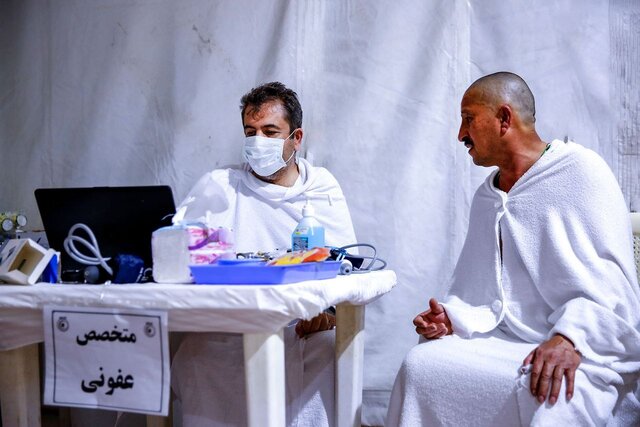 ارائه ۹۲۰۰۰ خدمت پزشکی به حجاج ایرانی 