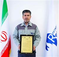 تقدیر از رئیس مجتمع پتروشیمی رجال به عنوان نفر برتر پدافند غیرعامل صنعت پتروشیمی کشور