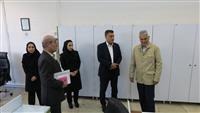  بازدید سرزده مدیرعامل پست بانک ایران از شعبه شریعتی تهران 