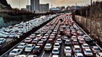 ترافیک پرحجم در جاده هراز و آزادراه‌های منتهی به تهران