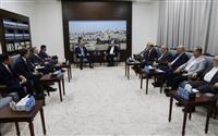 دیدار وزیر خارجه ترکیه با هیئت بلندپایه حماس 