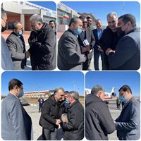 همراهی مدیرعامل بانک دی با معاون رئیس جمهور در سفر به استان خراسان جنوبی