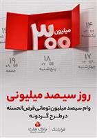 برندگان هفتمین دوره قرعه كشی طرح گردونه بانك ملت مشخص شدند