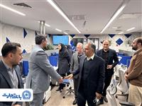 بازدید مدیرعامل بانک تجارت از مرکزارتباط مشتریان 1554