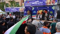 میزبانی موكب بانك ملت از شركت كنندگان در اجتماع بزرگ امام رضایی ها