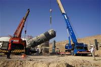 نصب موفقیت‌آمیز درام‌های ۱۱۰ تنی در پتروشیمی دهدشت