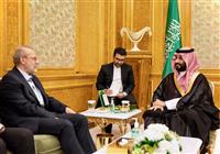  دیدار لاریجانی با بن سلمان و وزیر دفاع سعودی 