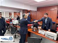 شعبه ارزی- ریالی چهار راه پارک میزبان مدیرعامل