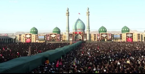 قم در قاب وداع با قائد امت؛ تشییع و بدرقه میلیونی پیکر رهبر شهید